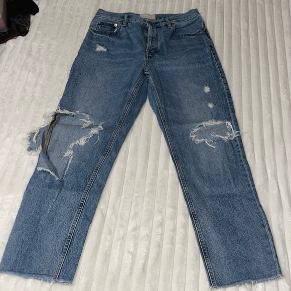 Everlane Denim - Everlane The Cheeky Jean | Size 28 Crop